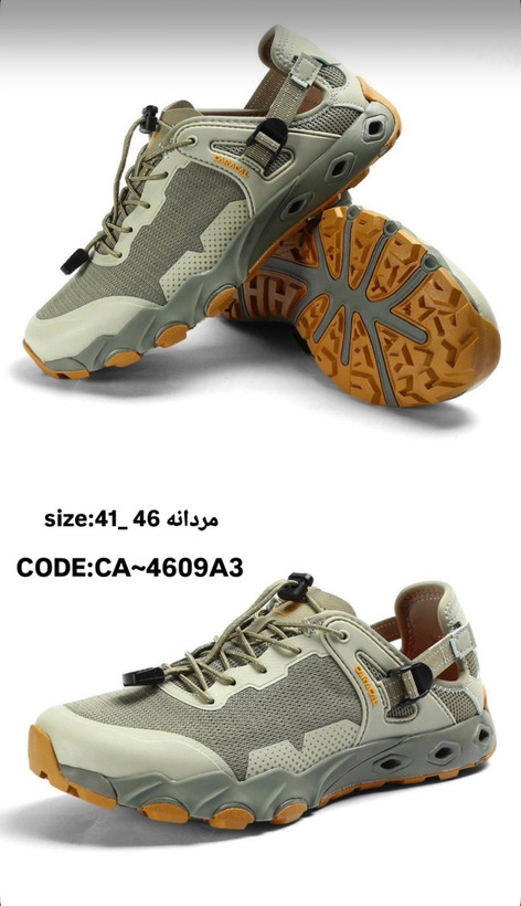 صندل آبنوردی مردانه کاراکال مدل CA_4609a-2 | سبک، ضدلغزش تابستانی طبیعت گردی