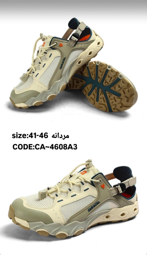 صندل آبنوردی مردانه کاراکال مدل CA_4608a-2 | سبک، ضدلغزش تابستانی طبیعت گردی
