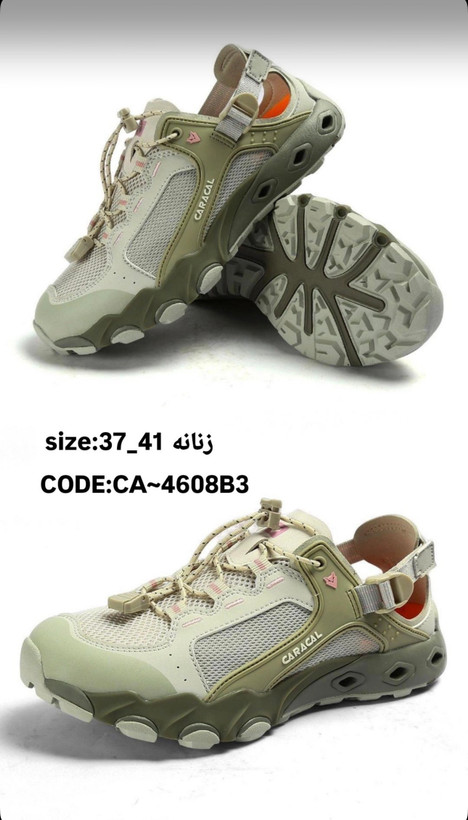 صندل آبنوردی زنانه کاراکال مدل CA_4608b-2 | سبک، ضدلغزش تابستانی طبیعت گردی