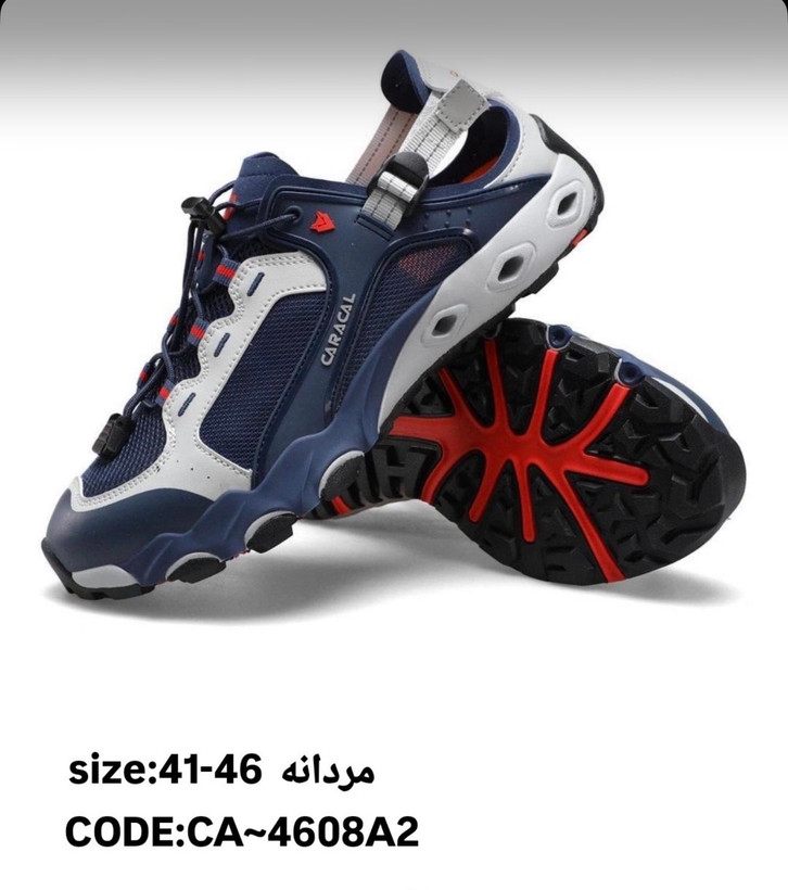 صندل آبنوردی مردانه کاراکال مدل CA_4608a-2 | سبک، ضدلغزش تابستانی طبیعت گردی